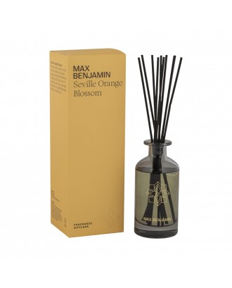 Difuzor esenta parfumata cu betisoare, 150 ml, Seville Orange Blossom, Classic - MAX BENJAMIN